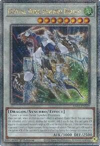 Crystal Wing Synchro Dragon (Quarter Century Secret Rare): 25th Anniversary Rarity Collection II