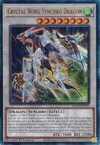 Crystal Wing Synchro Dragon (PUR): 25th Anniversary Rarity Collection II