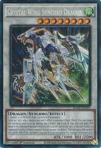 Crystal Wing Synchro Dragon (PCR): 25th Anniversary Rarity Collection II