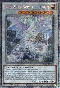 Blue-Eyes Spirit Dragon (Platinum Secret Rare): 25th Anniversary Rarity Collection II