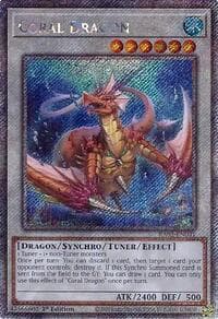 Coral Dragon (Platinum Secret Rare): 25th Anniversary Rarity Collection II