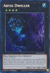 Abyss Dweller (Secret Rare): 25th Anniversary Rarity Collection II