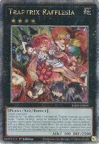 Traptrix Rafflesia (Quarter Century Secret Rare): 25th Anniversary Rarity Collection II