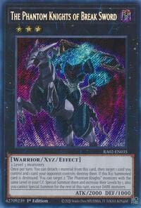 The Phantom Knights of Break Sword (Secret Rare): 25th Anniversary Rarity Collection II