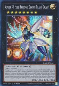 Number 38: Hope Harbinger Dragon Titanic Galaxy: 25th Anniversary Rarity Collection II