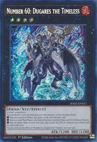 Number 60: Dugares the Timeless (Secret Rare): 25th Anniversary Rarity Collection II