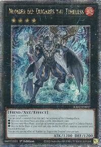 Number 60: Dugares the Timeless (Quarter Century Secret Rare): 25th Anniversary Rarity Collection II
