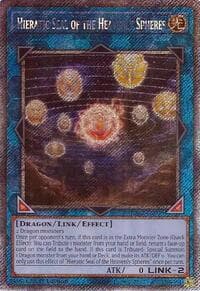Hieratic Seal of the Heavenly Spheres (Platinum Secret Rare): 25th Anniversary Rarity Collection II