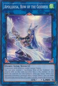 Apollousa, Bow of the Goddess (Alternate Art): 25th Anniversary Rarity Collection II