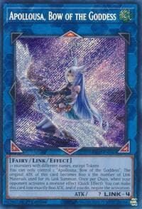 Apollousa, Bow of the Goddess (Alternate Art) (Secret Rare): 25th Anniversary Rarity Collection II