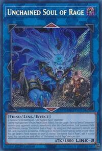 Unchained Soul of Rage (Secret Rare): 25th Anniversary Rarity Collection II