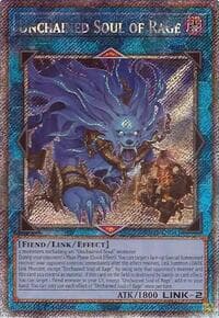 Unchained Soul of Rage (Platinum Secret Rare): 25th Anniversary Rarity Collection II