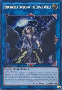 Underworld Goddess of the Closed World (Secret Rare): 25th Anniversary Rarity Collection II