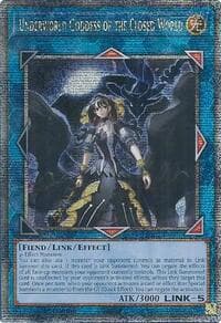 Underworld Goddess of the Closed World (Quarter Century Secret Rare): 25th Anniversary Rarity Collection II
