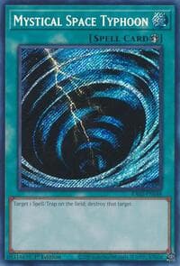 Mystical Space Typhoon (Secret Rare): 25th Anniversary Rarity Collection II
