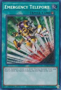 Emergency Teleport (Secret Rare): 25th Anniversary Rarity Collection II
