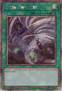 Twin Twisters (Platinum Secret Rare): 25th Anniversary Rarity Collection II