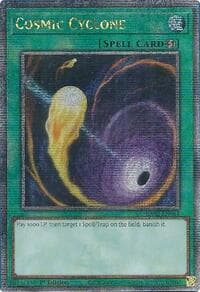 Cosmic Cyclone (Quarter Century Secret Rare): 25th Anniversary Rarity Collection II