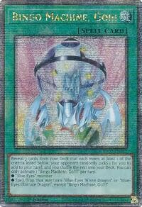 Bingo Machine, Go!!! (Quarter Century Secret Rare): 25th Anniversary Rarity Collection II