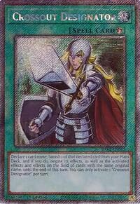 Crossout Designator (Platinum Secret Rare): 25th Anniversary Rarity Collection II