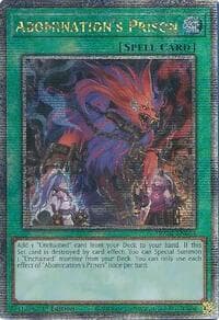 Abomination's Prison (Quarter Century Secret Rare): 25th Anniversary Rarity Collection II