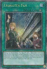 Exosister Pax (Quarter Century Secret Rare): 25th Anniversary Rarity Collection II