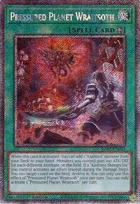Pressured Planet Wraitsoth (Platinum Secret Rare): 25th Anniversary Rarity Collection II