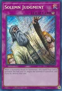 Solemn Judgment (Secret Rare): 25th Anniversary Rarity Collection II
