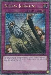 Solemn Judgment (Quarter Century Secret Rare): 25th Anniversary Rarity Collection II