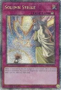 Solemn Strike (Quarter Century Secret Rare): 25th Anniversary Rarity Collection II