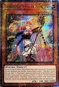 Spiritual Beast Tamer Lara (Quarter Century Secret Rare): Battles of Legend: Terminal Revenge