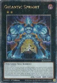 Gigantic Spright (Quarter Century Secret Rare): Battles of Legend: Terminal Revenge