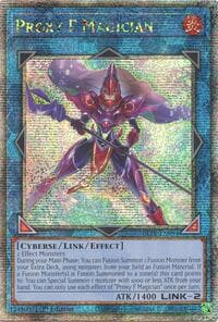 Proxy F Magician (Quarter Century Secret Rare): Battles of Legend: Terminal Revenge