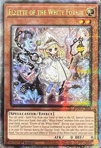 Elzette of the White Forest (Quarter Century Secret Rare): The Infinite Forbidden
