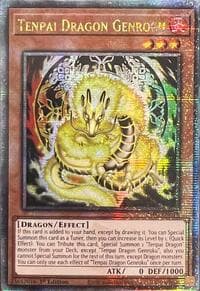Tenpai Dragon Genroku (Quarter Century Secret Rare): The Infinite Forbidden
