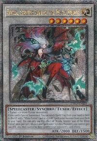 Rciela, Sinister Soul of the White Forest (Quarter Century Secret Rare): The Infinite Forbidden