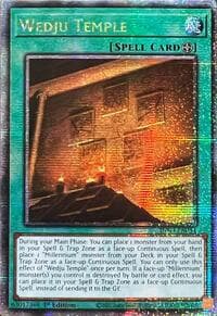 Wedju Temple (Quarter Century Secret Rare): The Infinite Forbidden