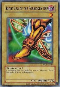 Right Leg of the Forbidden One: Retro Pack (2020 Date Reprint)