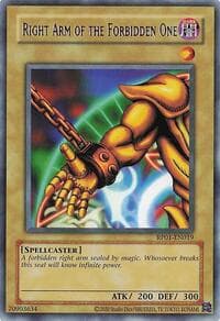 Right Arm of the Forbidden One: Retro Pack (2020 Date Reprint)