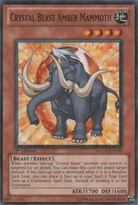 Crystal Beast Amber Mammoth: Legendary Collection 2