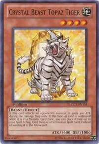 Crystal Beast Topaz Tiger: Legendary Collection 2