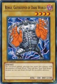 Renge, Gatekeeper of Dark World: Structure Deck: Gates of the Underworld