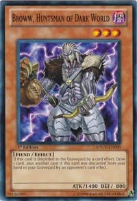 Broww, Huntsman of Dark World: Structure Deck: Gates of the Underworld
