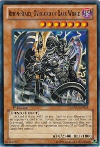 Reign-Beaux, Overlord of Dark World: Structure Deck: Gates of the Underworld