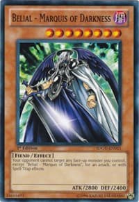 Belial - Marquis of Darkness: Structure Deck: Gates of the Underworld