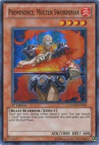 Prominence, Molten Swordsman: Hidden Arsenal 5: Steelswarm Invasion