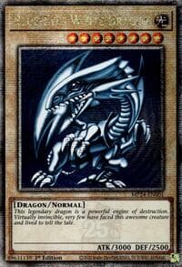 Blue-Eyes White Dragon (Quarter Century Secret Rare): 25th Anniversary Tin: Dueling Mirrors