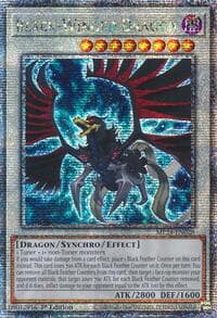 Black-Winged Dragon (Quarter Century Secret Rare): 25th Anniversary Tin: Dueling Mirrors
