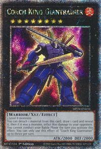 Coach King Giantrainer (Quarter Century Secret Rare): 25th Anniversary Tin: Dueling Mirrors