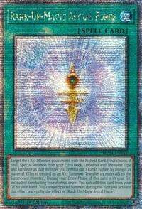 Rank-Up-Magic Astral Force (Quarter Century Secret Rare): 25th Anniversary Tin: Dueling Mirrors